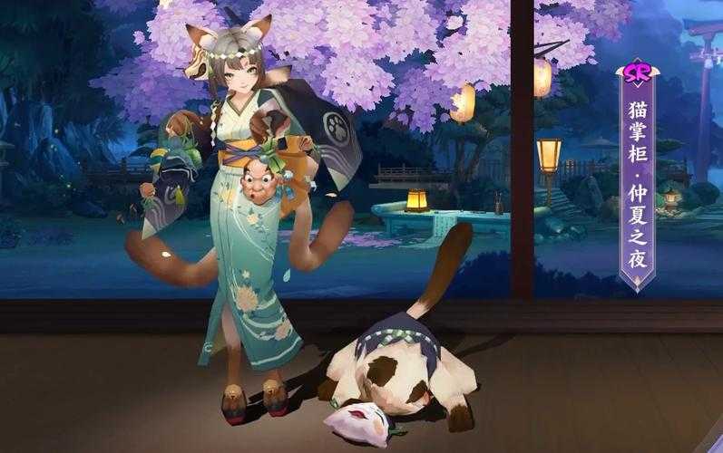 阴阳师猫掌柜高清壁纸大放送,觉醒前后绝代风华!