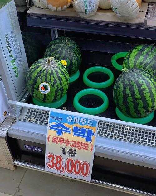 韩国西瓜价格暴涨引热议