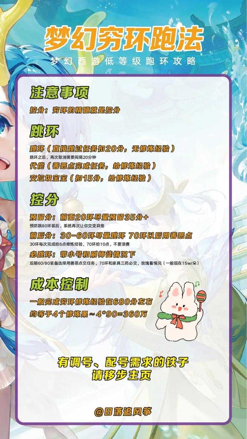 梦幻西游跑人环70级