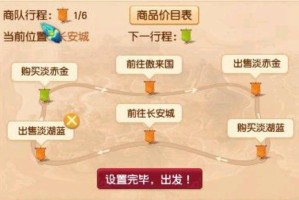 梦幻西游跑商路线图大全 长安 这条 路线图