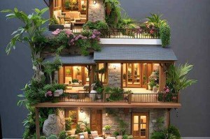 美丽小屋建造灵感：创意设计与自然融合的温馨家园
