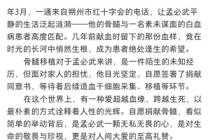 郑州女博士生捐献生命种子救人，一个生命奇迹背后的温暖故事，郑州女博士生捐献生命火种 生命奇迹点亮人间暖意