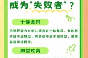 如何有效应对挫折？小游戏来帮助你