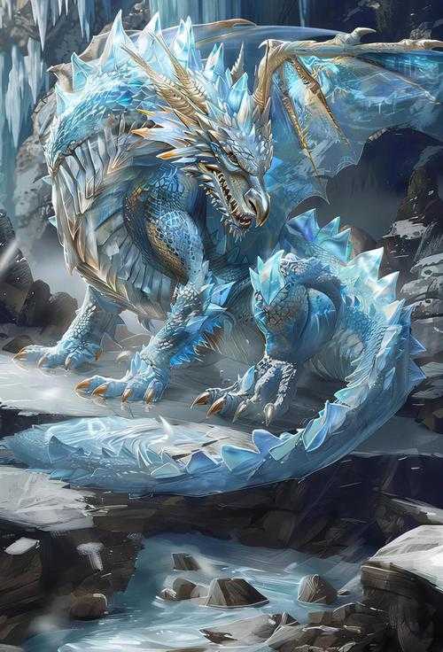 《五爪金龙进化玄霜巨龙：从神兽到至尊的蜕变之路》