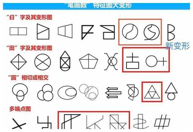 一笔画图纸大全 简单易学的一笔画设计图集
