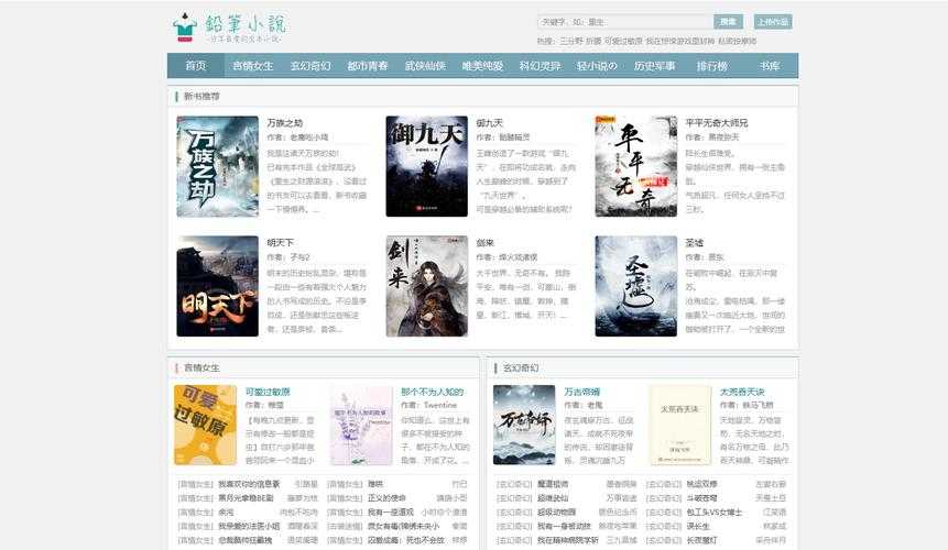 全网txt小说免费下载完整版电子书资源库