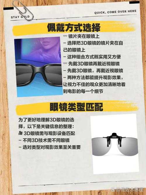 人工3D眼镜效果评测:真实体验与选择指南