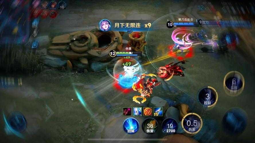 张大仙露娜成名视频：月下无限连神级操作，国服第一露娜实至名归