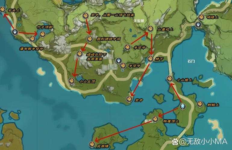 原神岩神瞳位置大全2025:131个岩神瞳分布图及详细收集路线