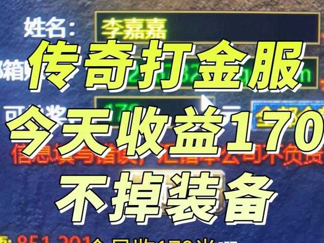 揭秘:如何在一日内赚取两百元在传奇游戏中?