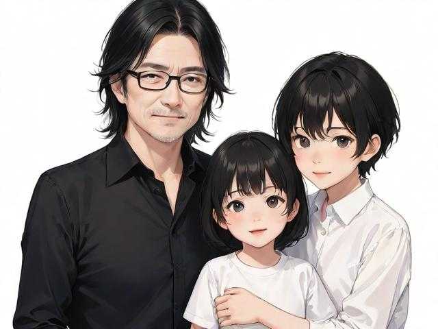 汪峰父亲节携三子三女温馨团聚 二女儿罕见公开引热议，汪峰父亲节携六子女温馨团聚 二女罕见公开引热议