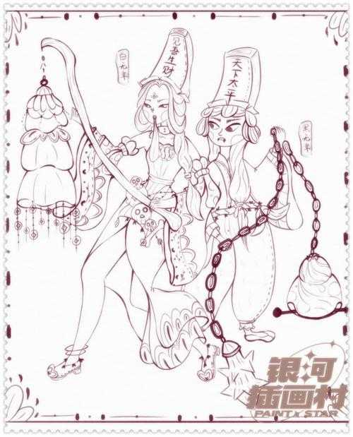 梦幻西游第三关图片,黑白无常,第三关,第三关