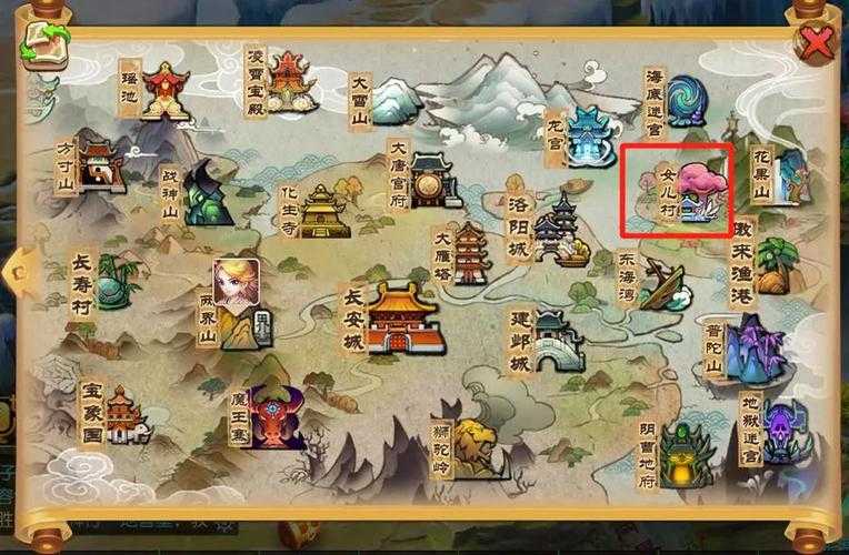 梦幻西游紫境刷新 地图 刷新 西游