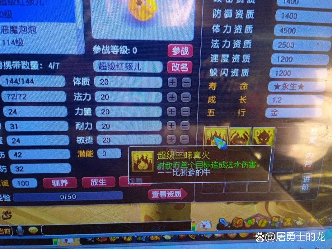 梦幻西游红孩儿为什么这么强,红孩儿 技能 技能