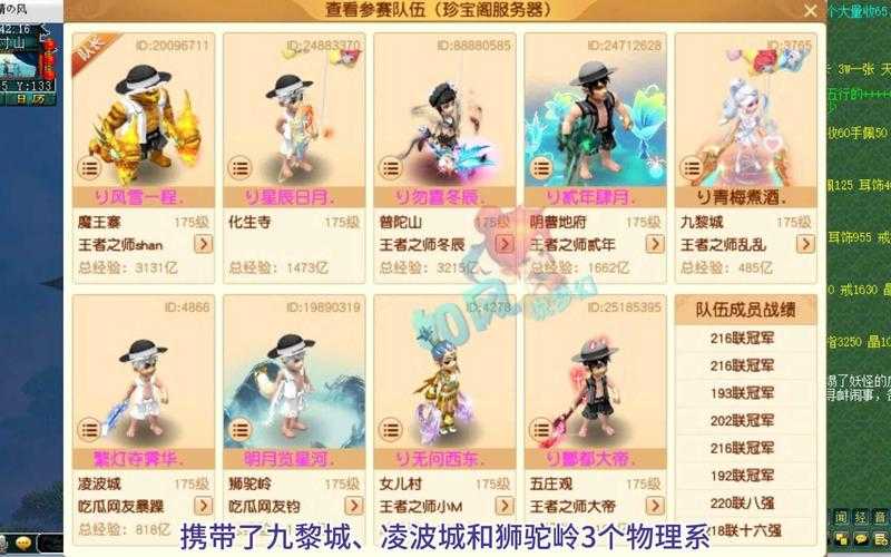 梦幻西游红将阵容