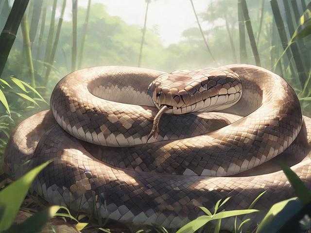 广东农场惊现巨蟒吞羊事件全记录