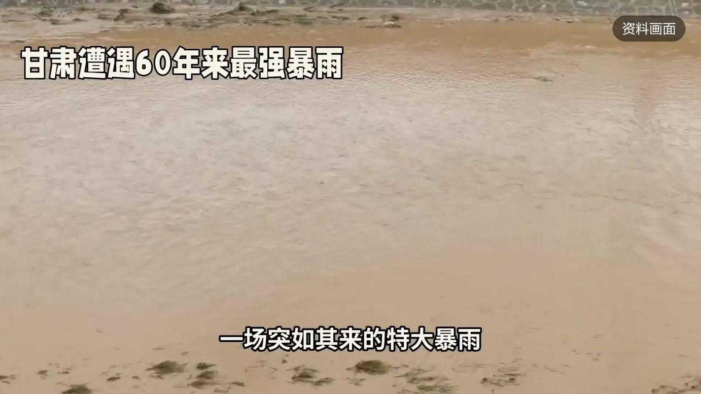 甘肃陇南大暴雨灾害实录