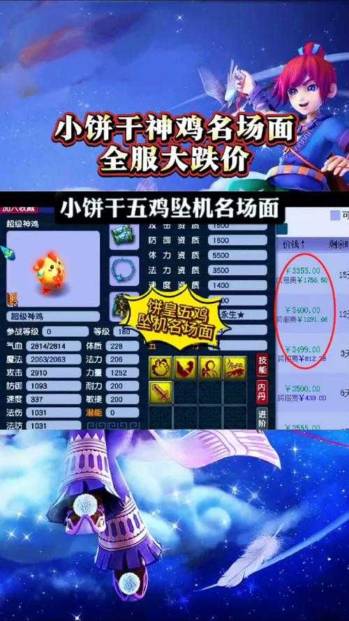梦幻西游角色身价