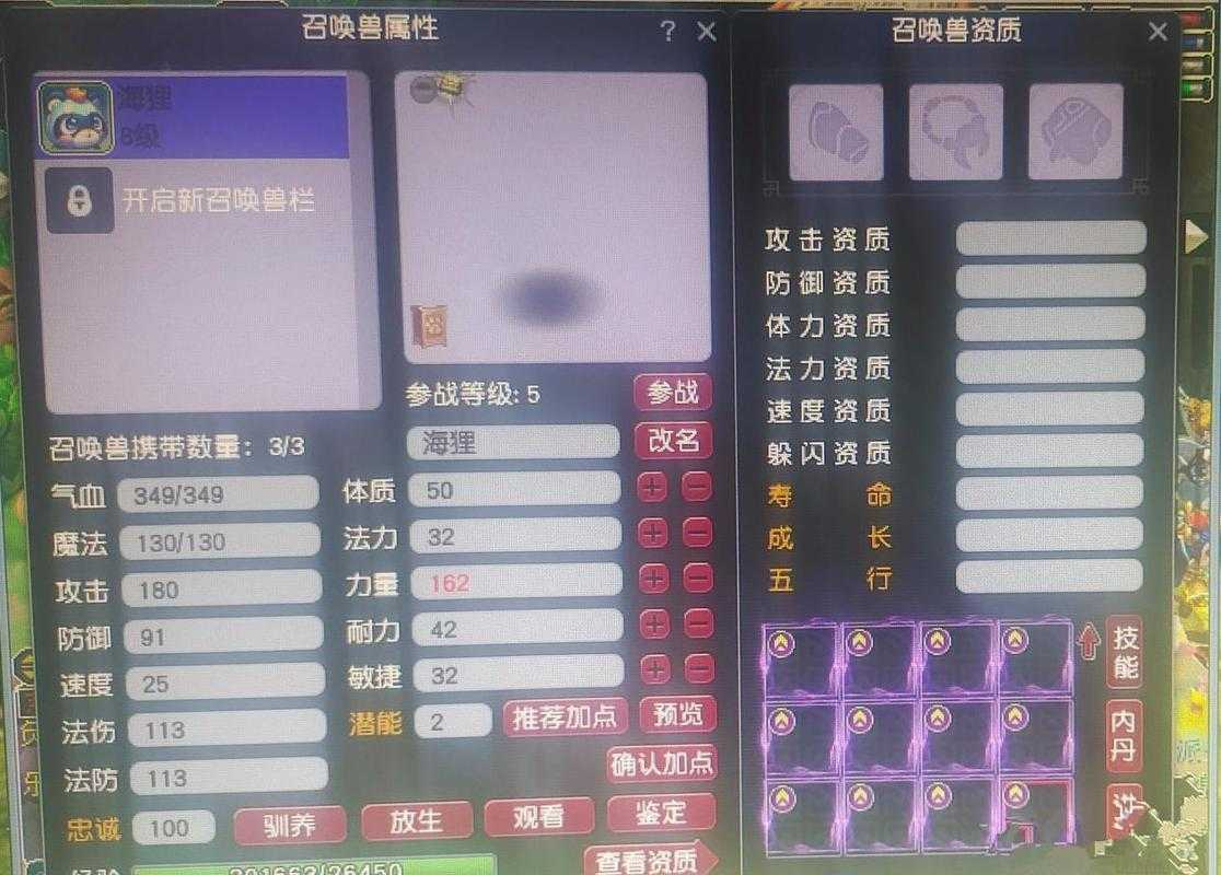 梦幻西游赐福技能总共有几个