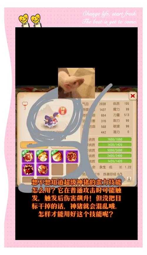 梦幻西游超级神牛猪怎么打，高级 超级，技能