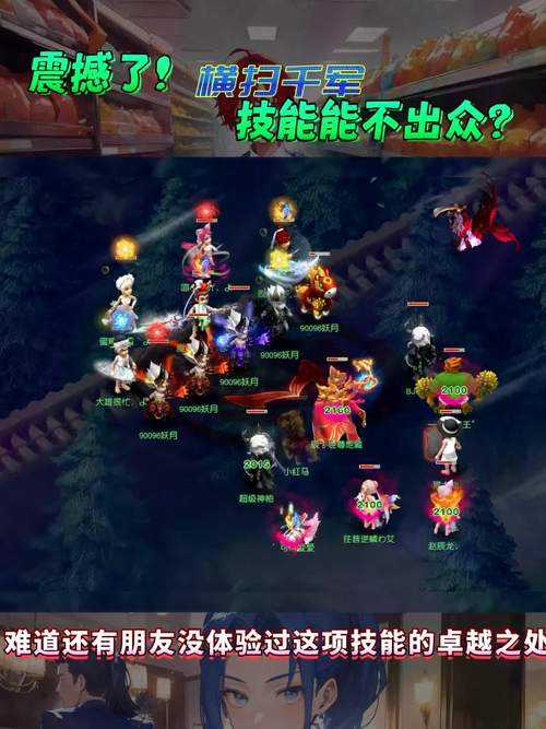 梦幻西游跪着的技能是什么 横扫千军 是什么,技能