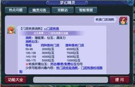 梦幻西游转历史门派时间限制,限制,历史 门派